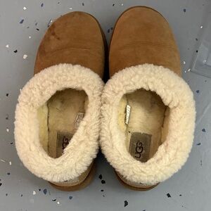 UGG Tan and Cream Women's Slippers